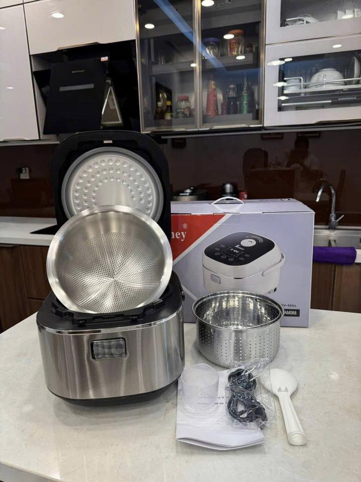 Nồi cơm điện lòng inox Amey AM008