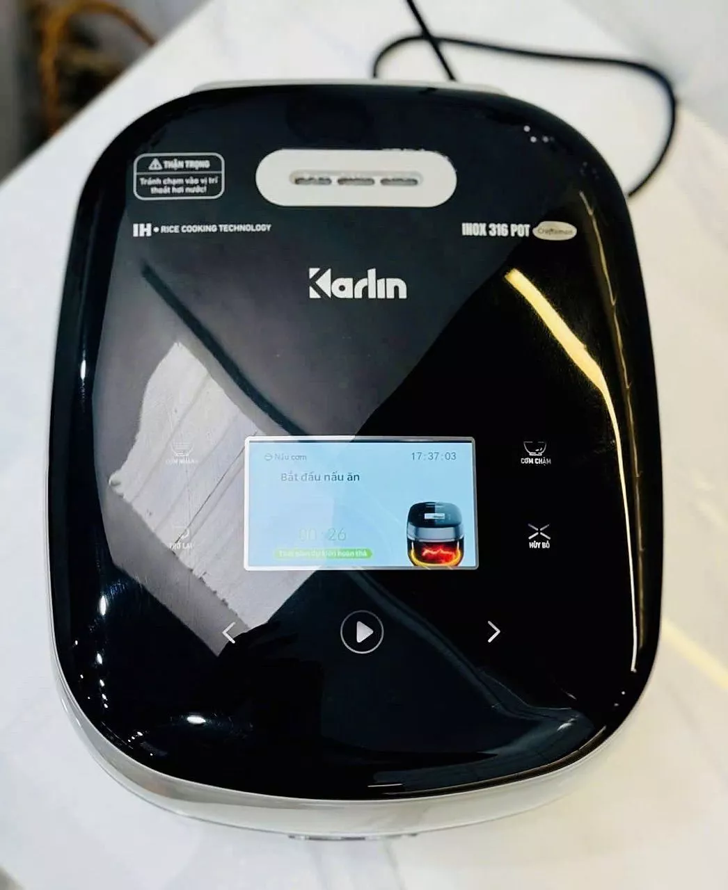 nồi cơm điện cao tần karlin IH4000 Pro nồi cơm điện cao tần karlin IH4000 Pro