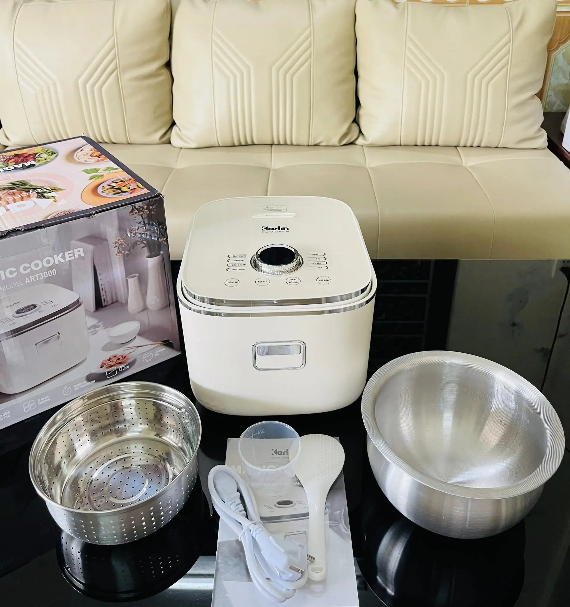 nồi cơm điện karlin art3000 nồi cơm điện karlin art3000