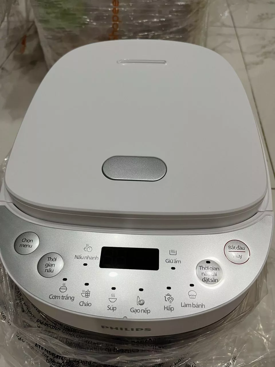 Nồi cơm điện tử mini Philips HD3170/66 Nồi cơm điện tử mini Philips HD3170/66