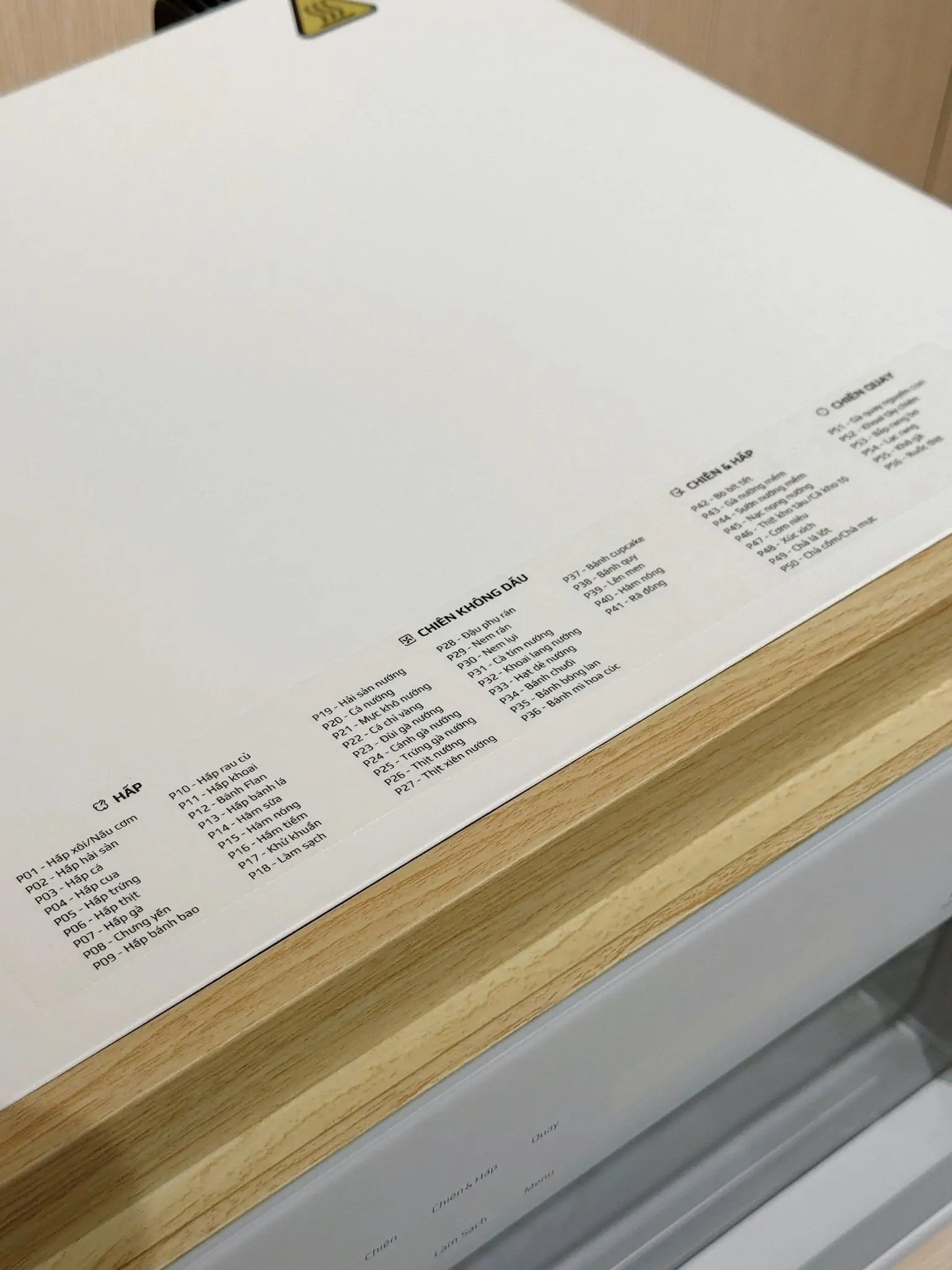 chức năng nồi chiên hơi nước Olivo sf20 pro